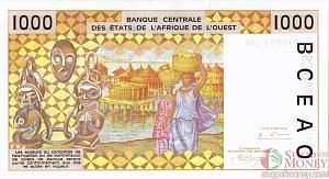 WAS - ТОГО 1000 ФРАНКОВ (T) 2