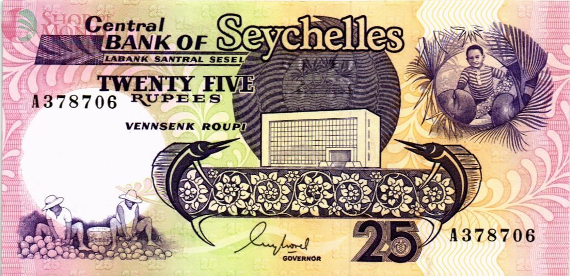СЕЙШЕЛЬСКИЕ ОСТРОВА 25 РУПИЙ 1