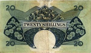 ВОСТОЧНАЯ АФРИКА 20 ШИЛЛИНГОВ 2