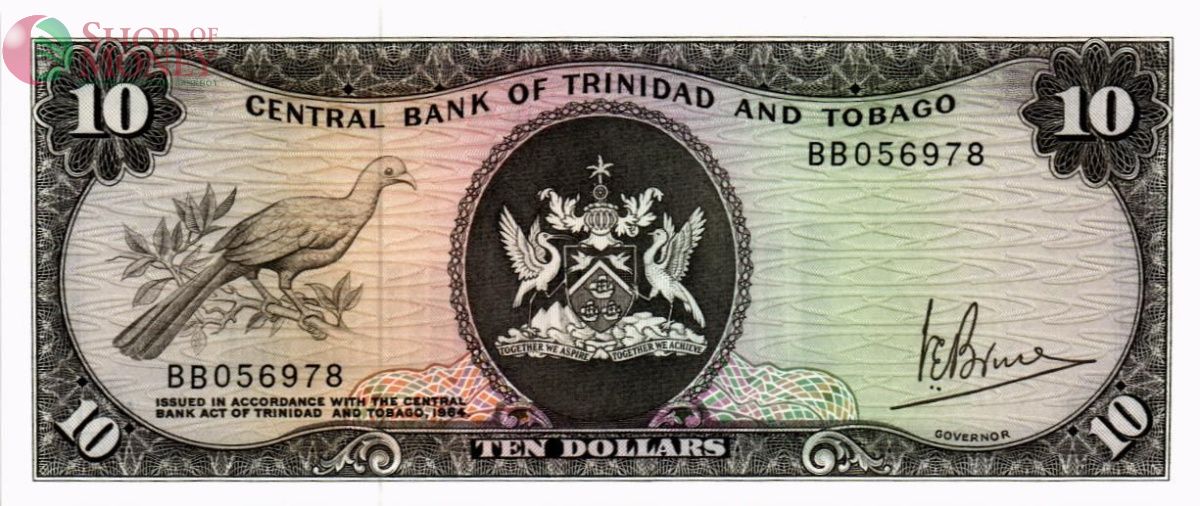 ТРИНИДАД И ТОБАГО 10 ДОЛЛАРОВ 1