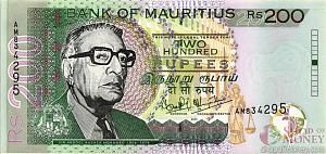 МАВРИКИЙ 200 РУПИЙ 1