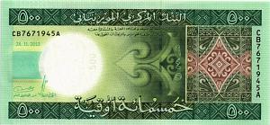 МАВРИТАНИЯ 500 УГИЙ 1