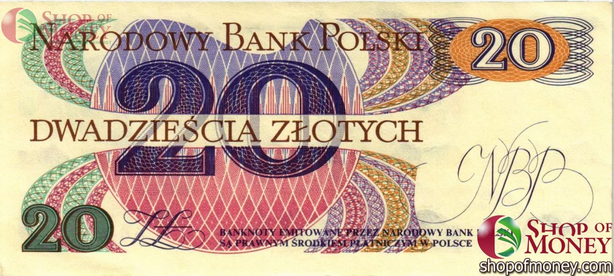 ПОЛЬША 20 ЗЛОТЫХ 2