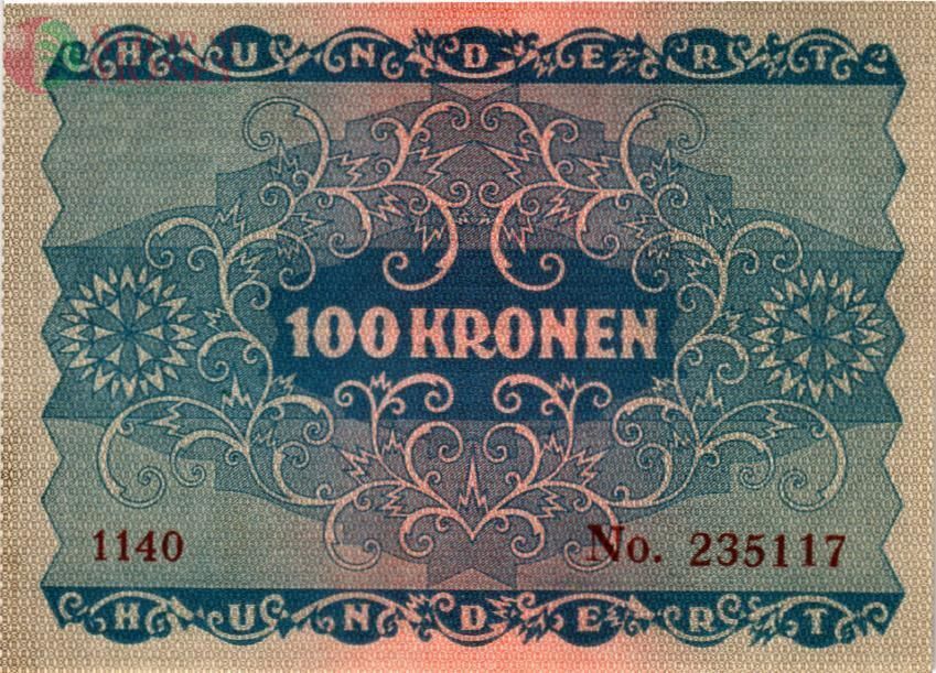 АВСТРИЯ 100 КРОН 2