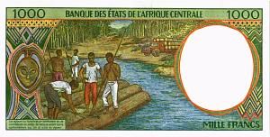 CAS - ЭКВАТОРИАЛЬНАЯ ГВИНЕЯ 1000 ФРАНКОВ (N) 2