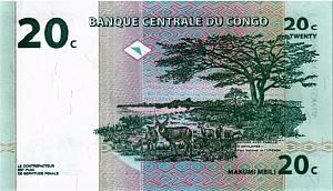 КОНГО ДР 20 САНТИМОВ 2