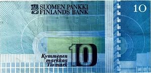 ФИНЛЯНДИЯ 10 МАРОК 2