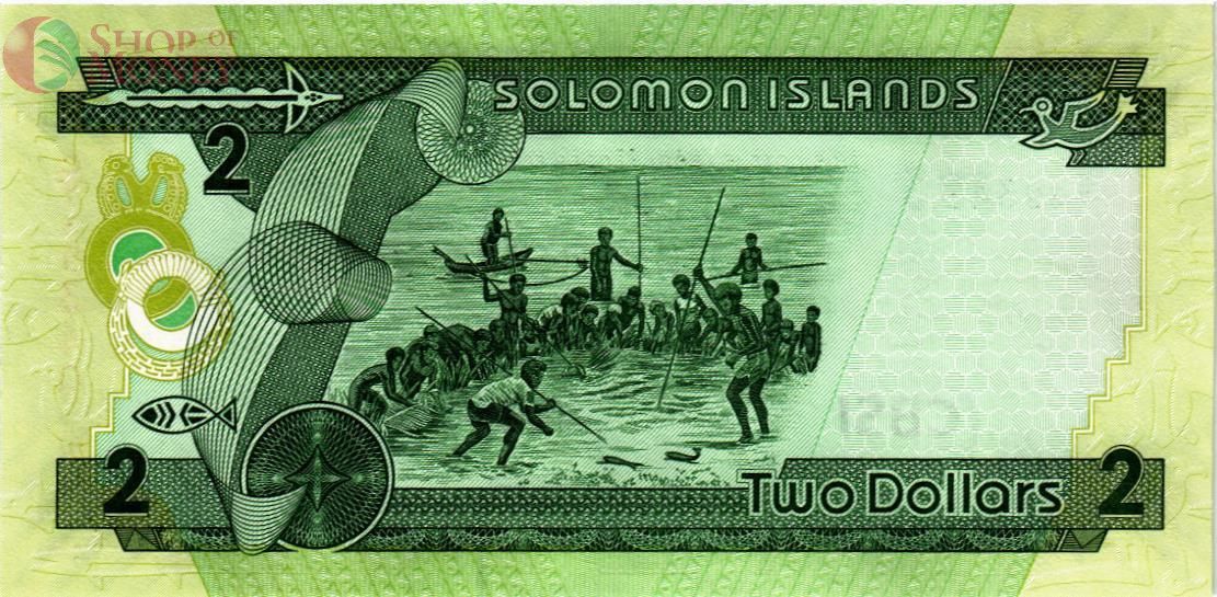 СОЛОМОНОВЫ ОСТРОВА 2 ДОЛЛАРА 2