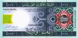 МАВРИТАНИЯ 1000 УГИЙ 1