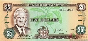 ЯМАЙКА 5 ДОЛЛАРОВ 1