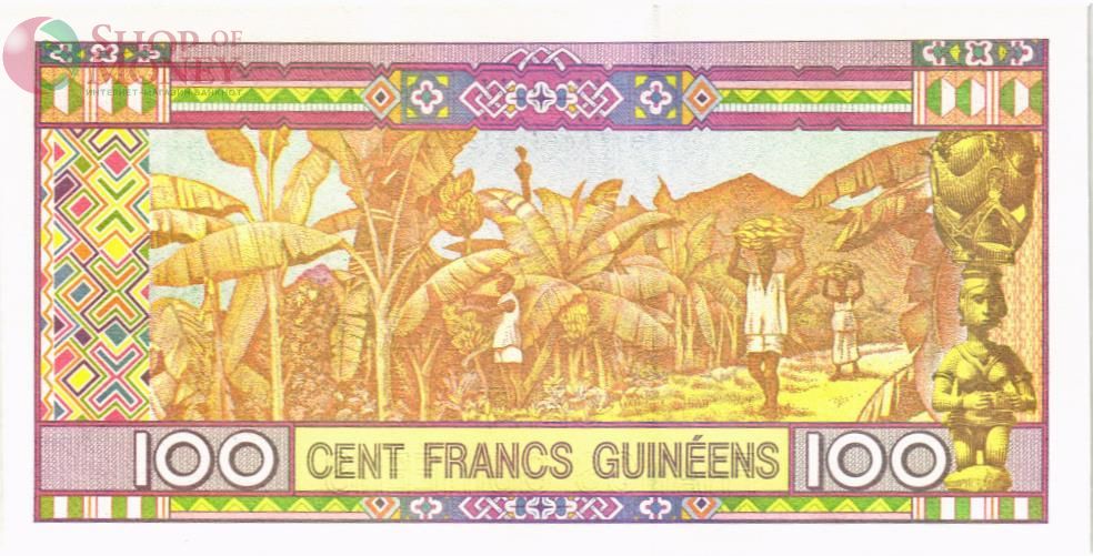 ГВИНЕЯ 100 ФРАНКОВ 2