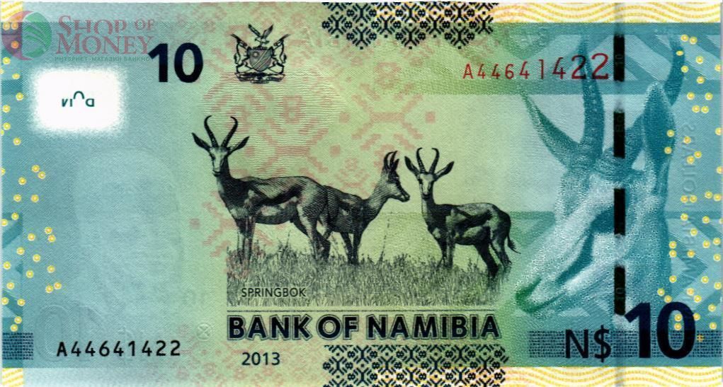 НАМИБИЯ 10 ДОЛЛАРОВ 2