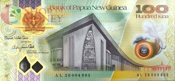 ПАПУА-НОВАЯ ГВИНЕЯ 100 КИНА 1