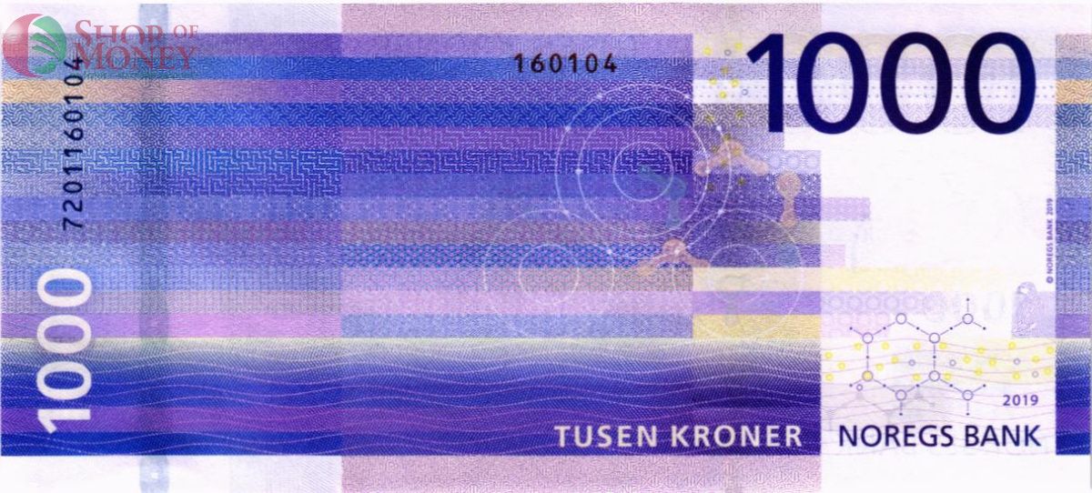 НОРВЕГИЯ 1000 КРОН 2