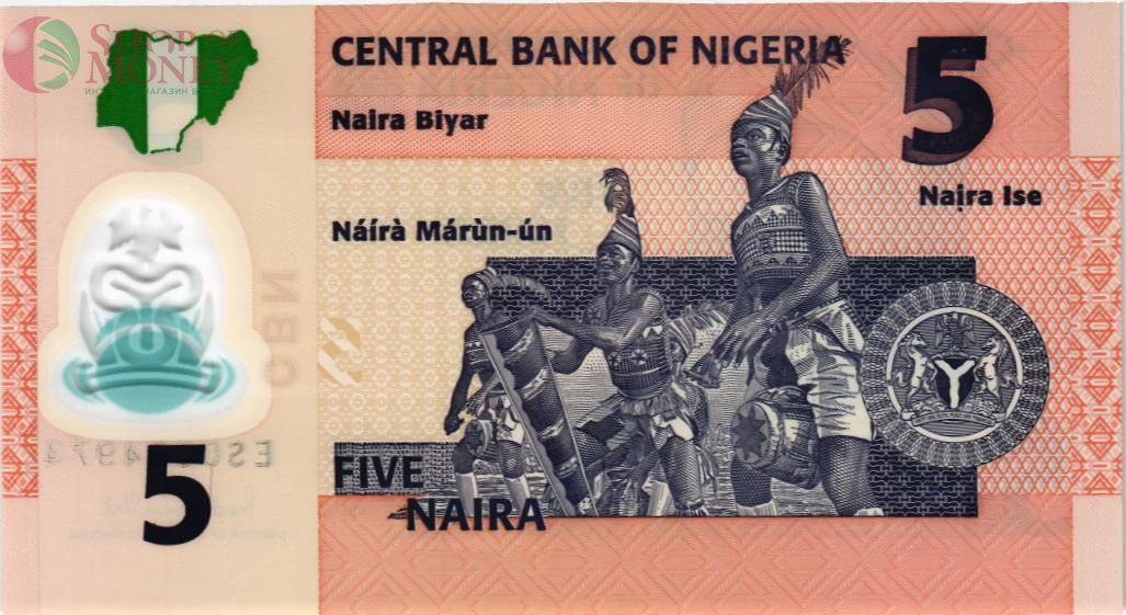 НИГЕРИЯ 5 НАЙРА 2