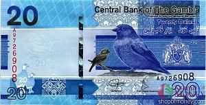 ГАМБИЯ 20 ДАЛАСИ 1