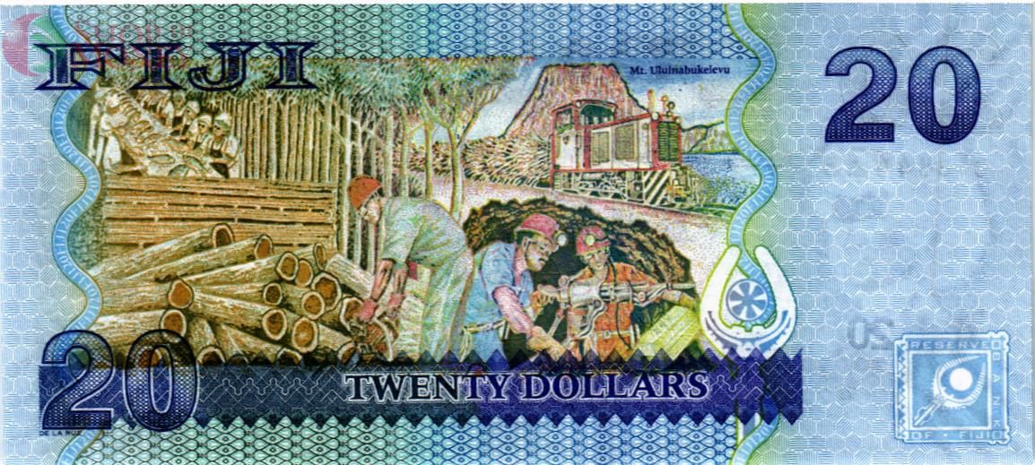 ФИДЖИ 20 ДОЛЛАРОВ 2