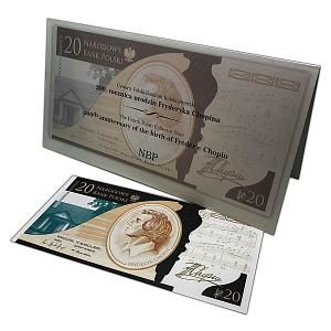 ПОЛЬША 20 ЗЛОТЫХ (В БУКЛЕТЕ) 1