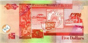БЕЛИЗ 5 ДОЛЛАРОВ 2