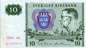 ШВЕЦИЯ 10 КРОН 1