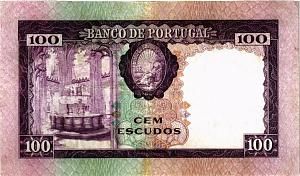 ПОРТУГАЛИЯ 100 ЭСКУДО 2