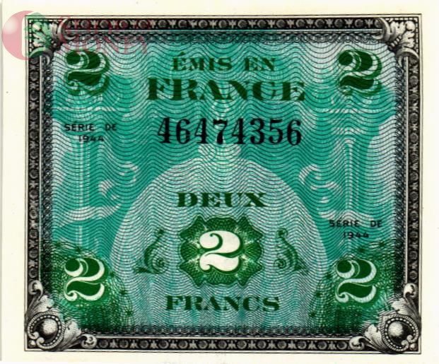 ФРАНЦИЯ 2 ФРАНКА 1