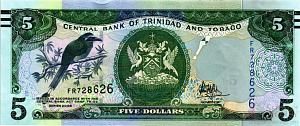 ТРИНИДАД И ТОБАГО 5 ДОЛЛАРОВ 1