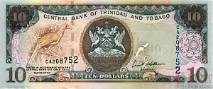 ТРИНИДАД И ТОБАГО 10 ДОЛЛАРОВ 1