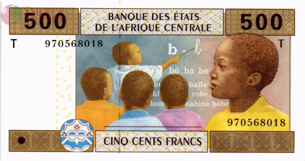 CAS - КОНГО 500 ФРАНКОВ (T) 1