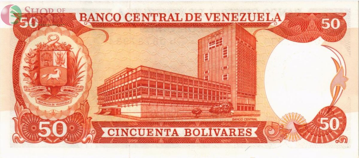 ВЕНЕСУЭЛА 50 БОЛИВАР (03.11.1988) 2