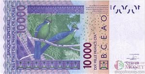 КОТ-Д'ИВУАР 10000 ФРАНКОВ 2