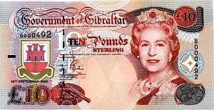 ГИБРАЛТАР 10 ФУНТОВ 1