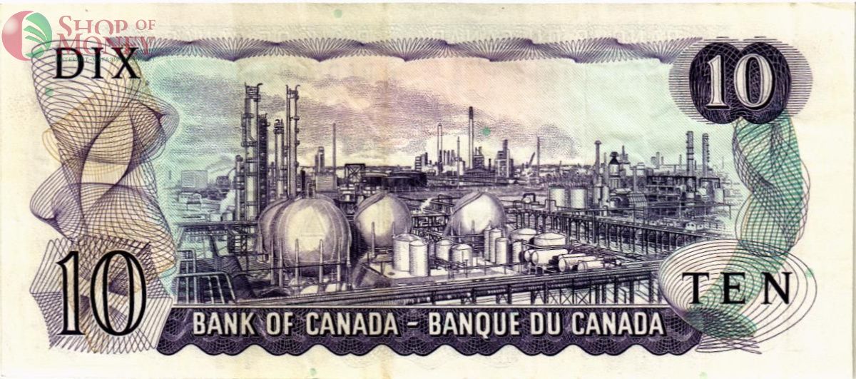 КАНАДА 10 ДОЛЛАРОВ 2