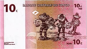 КОНГО ДР 10 САНТИМОВ 2