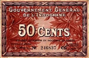 ФРАНЦУЗСКИЙ ИНДОКИТАЙ 50 ЦЕНТОВ 1