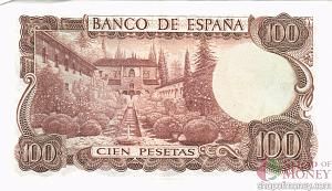 ИСПАНИЯ 100 ПЕСЕТ 2