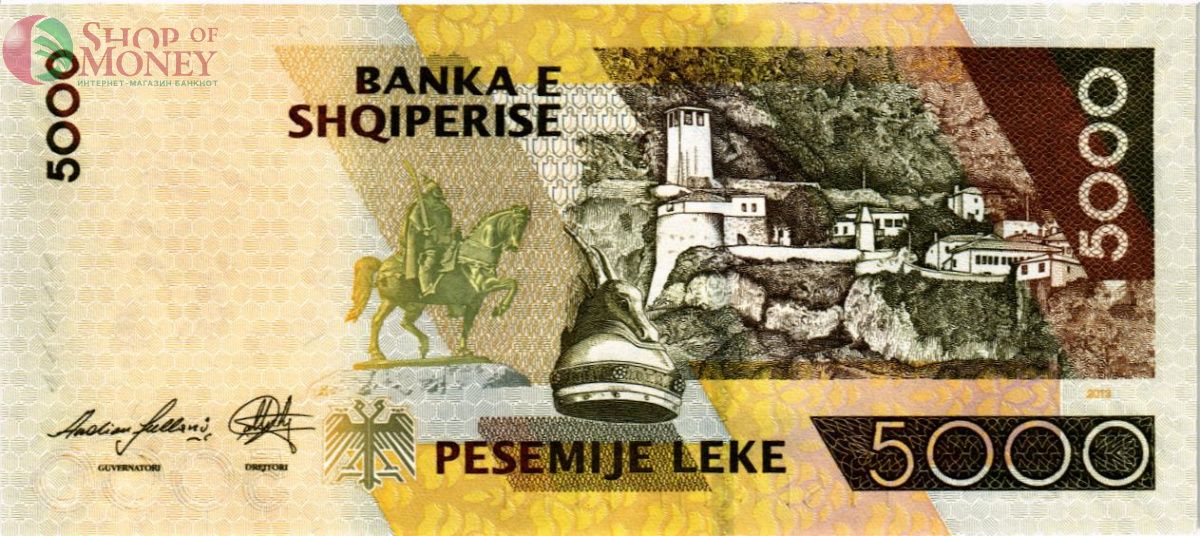 АЛБАНИЯ 5000 ЛЕК 2