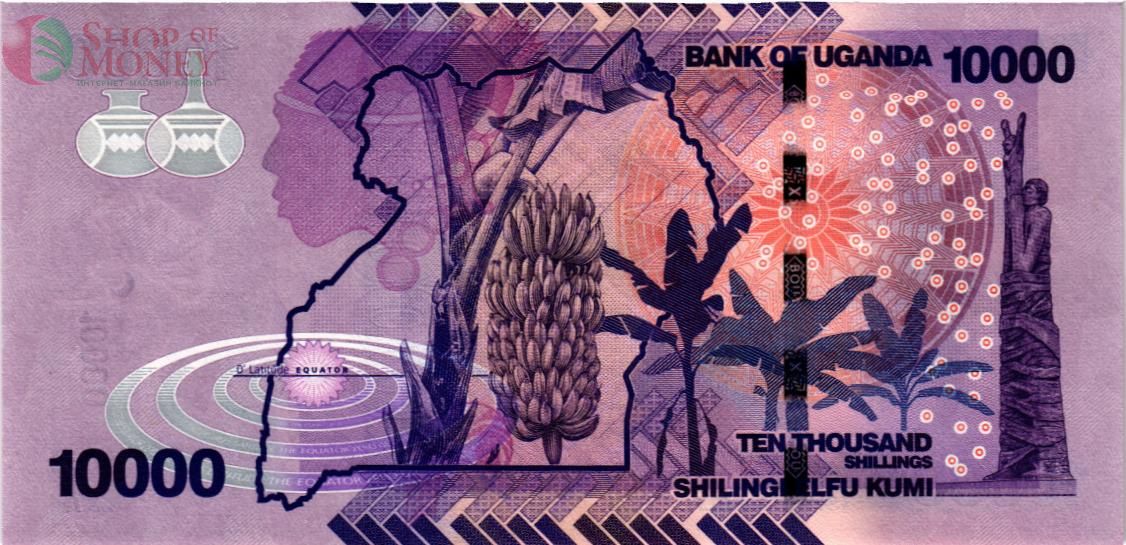 УГАНДА 10000 ШИЛЛИНГОВ 2