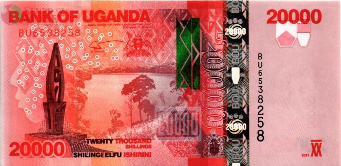 УГАНДА 20000 ШИЛЛИНГОВ 1