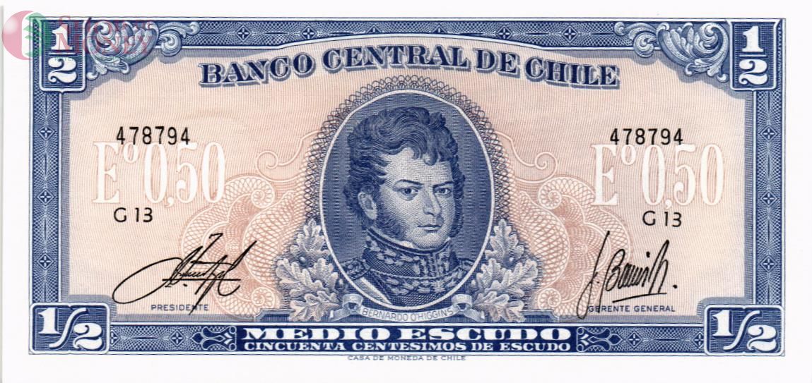 ЧИЛИ 1/2 ЭСКУДО 1