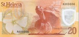 ОСТРОВ СВЯТОЙ ЕЛЕНЫ 20 ФУНТОВ 2