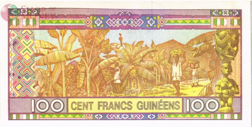ГВИНЕЯ 100 ФРАНКОВ 2