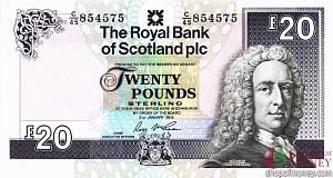 ШОТЛАНДИЯ 20 ФУНТОВ 1