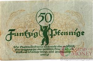 ГЕРМАНИЯ 50 ПФЕННИГОВ (НОТГЕЛЬД) 2