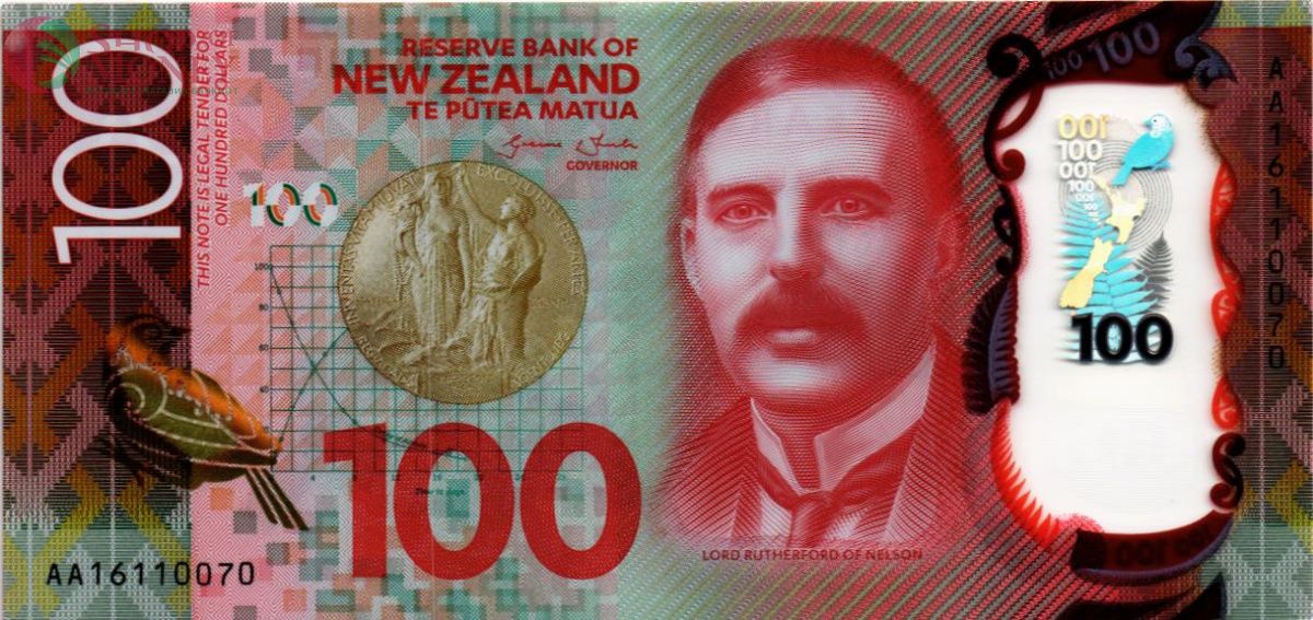 НОВАЯ ЗЕЛАНДИЯ 100 ДОЛЛАРОВ (СЕРИЯ -AA-) 1