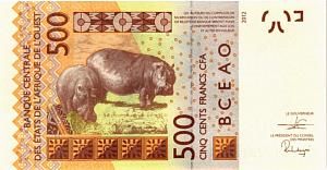 WAS - КОТ-Д'ИВУАР 500 ФРАНКОВ (A) 2