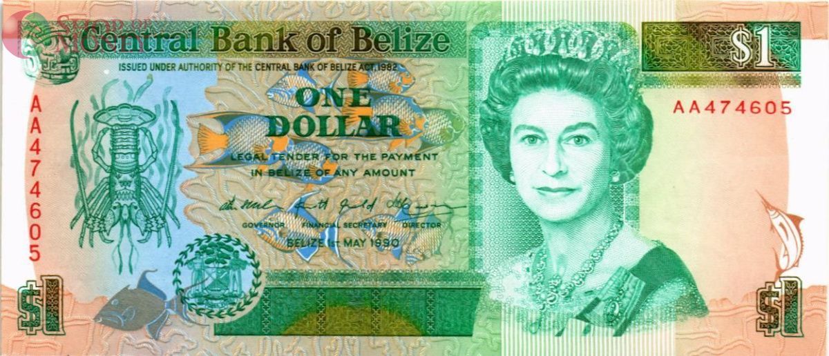 БЕЛИЗ 1 ДОЛЛАР 1