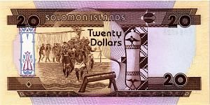 СОЛОМОНОВЫ ОСТРОВА 20 ДОЛЛАРОВ 2