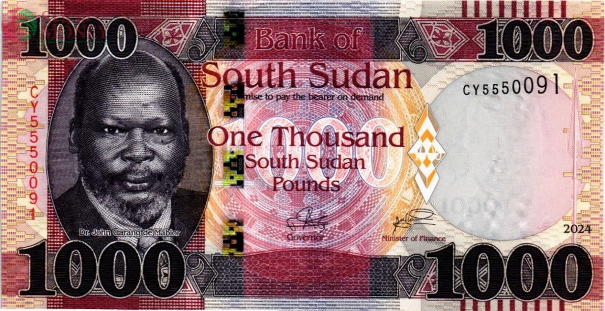 ЮЖНЫЙ СУДАН 1000 ФУНТОВ 1