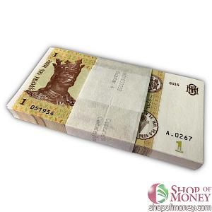 МОЛДОВА 1 ЛЕЙ (100 БАНКНОТ) 1